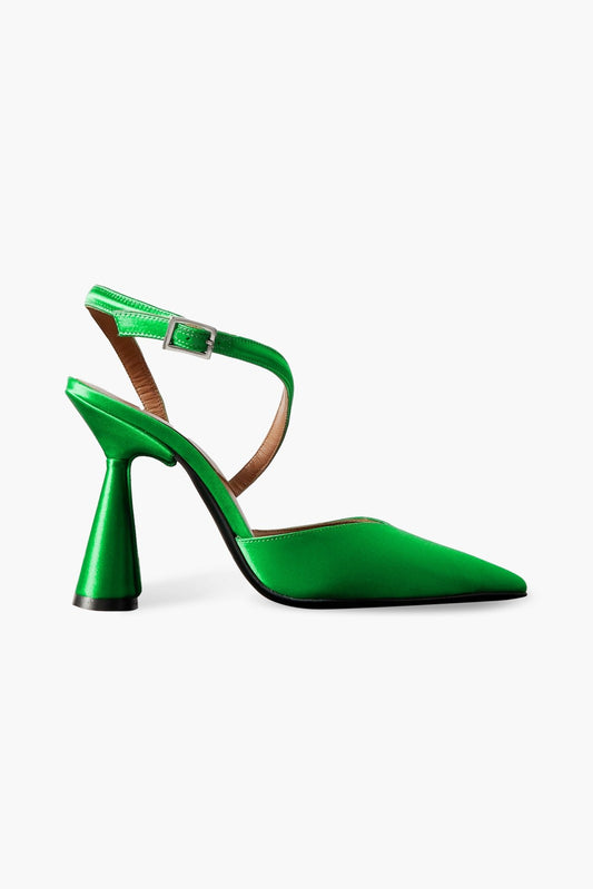 D’ACCORI Shoe D’ACCORI Strappy Geometric Heel Sandals