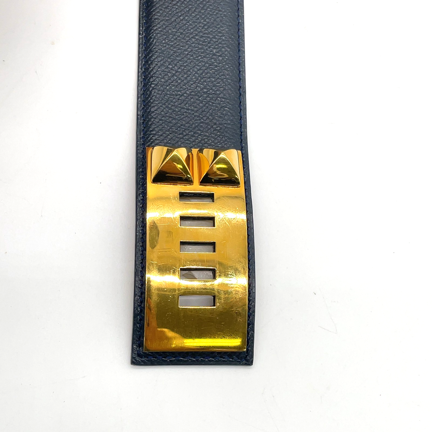 Hermès belt Hermès Collier de Chien Studded Leather Belt – GD 65