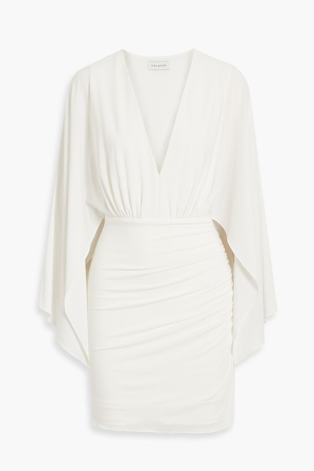 Halston Oaklyn Draped Mini Dress