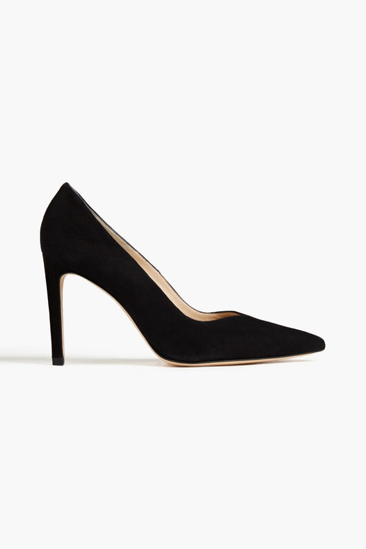 Sandro Suede Leather Court Heels