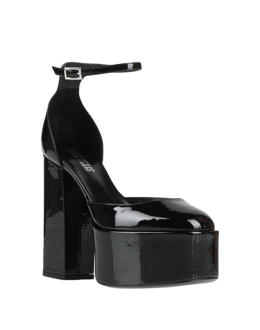Paris Texas Leather Ankle-Strap Pumps